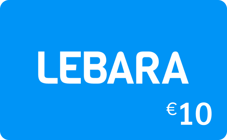Lebara €10 (= €30)