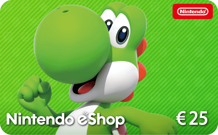 Nintendo eShop card tegoed €25