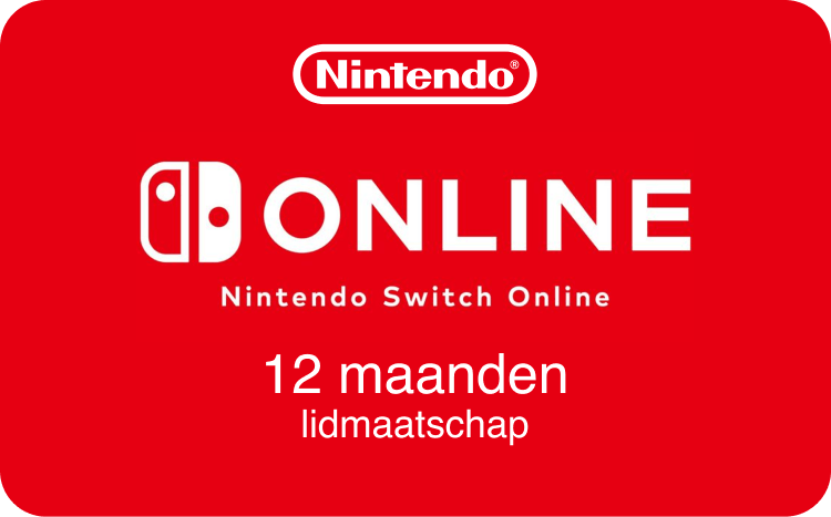 Nintendo Switch Online 12 maanden | €19,99