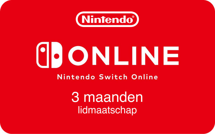Nintendo Switch Online 3 maanden | €7,99