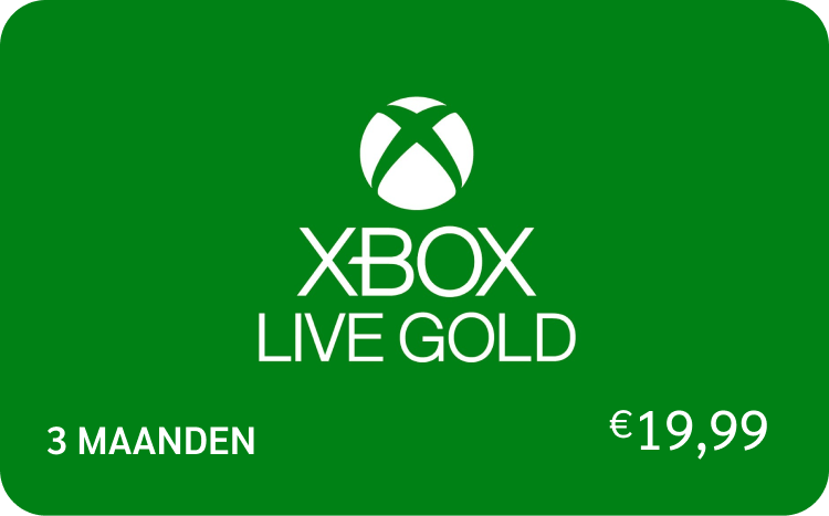 XBOX Gold 3 Maanden (EU)